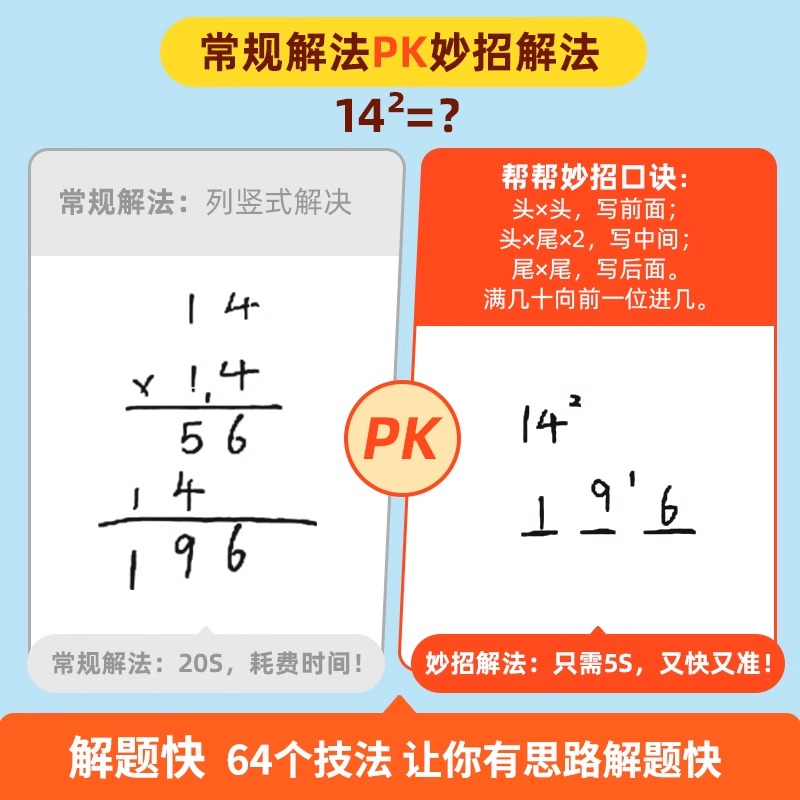 2024版作业帮小学数学计算技法大通关初级高级版1-6年级全国通用举一反三一二三四五六年级解题思路题型规律含配套视频-图2