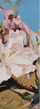 c类花 全季汉庭酒店易购同款装饰画挂画定制定做180x60 cm