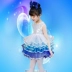 Ngày mới thiếu nhi Trình diễn Jazz Dance Trang phục Sequin Girls Trang phục khiêu vũ hiện đại Công chúa Puff Váy - Trang phục trang phục biểu diễn đẹp Trang phục