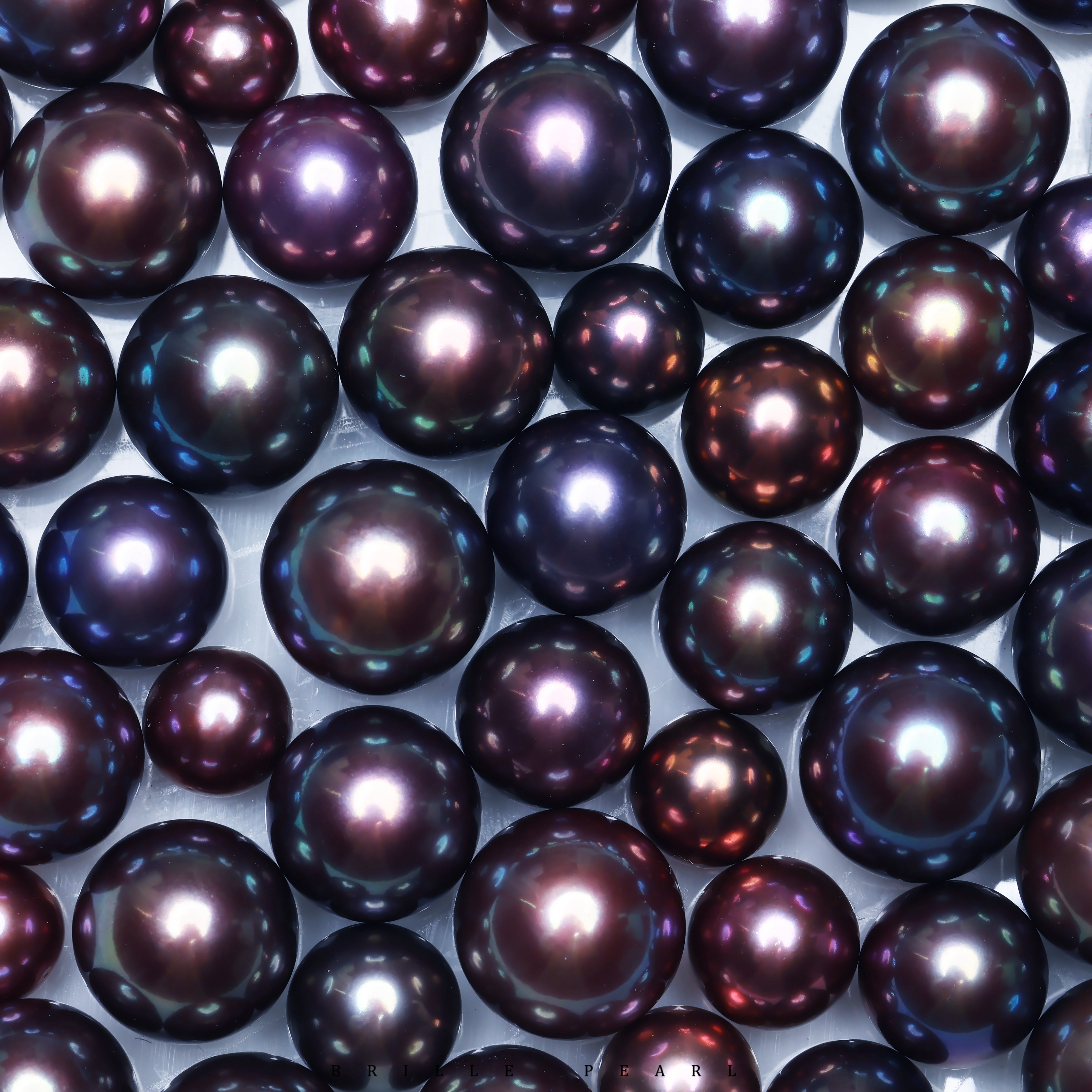 【爆浆蓝莓】天然色正圆淡水爱迪生珍珠极光妖紫罗兰diy散珠BUA,淘宝优惠券,粉丝福利购,淘宝优惠卷