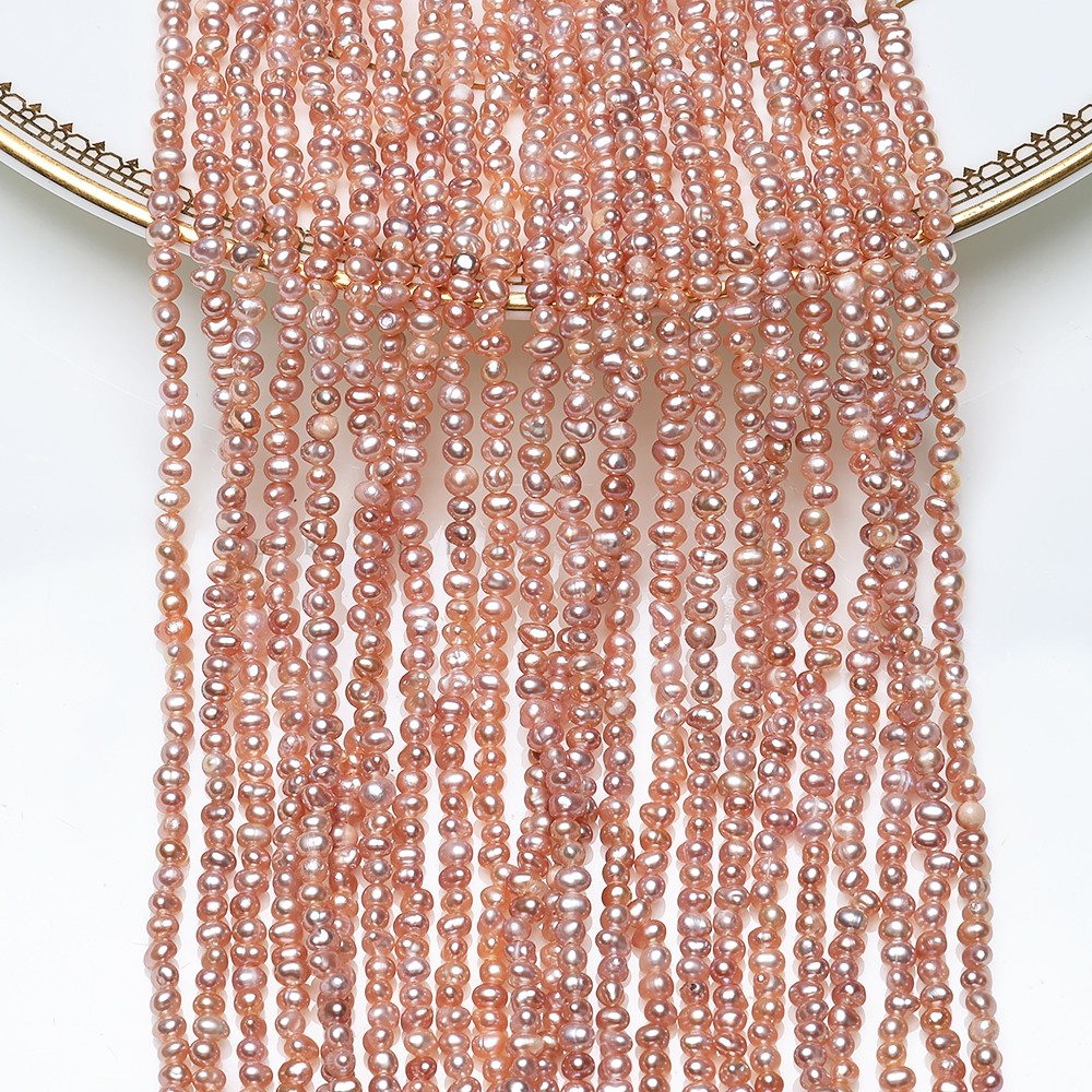 【极细baby链】清仓亏出天然淡水2mm小珍珠巴洛克链条定制35cm,淘宝优惠券,粉丝福利购,淘宝优惠卷