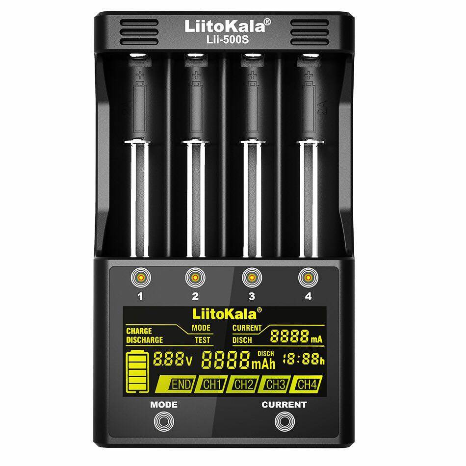 liitokala lii-500S 5号/7号18650/26650充电器容量检测0V激活 - 图2