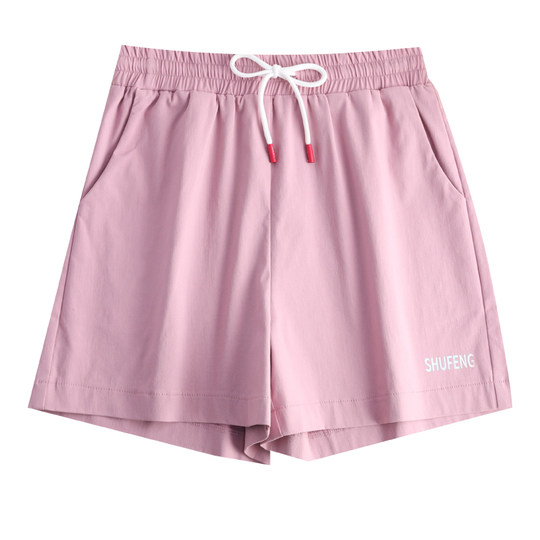 Бесплатная страховка доставки, белые шорты из чистого хлопка из ледяного шелка