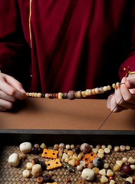 卡杰格朵牛骨原创设计手串