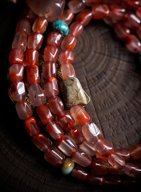 卡杰格朵.南红玛瑙念珠