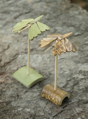 竹制玩具模型生日礼物送朋友