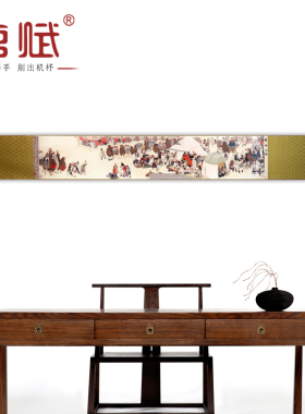 丝绸之路丝绸画中国礼品送老外