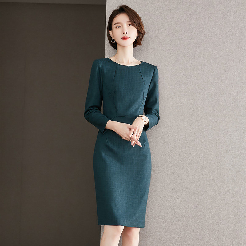 衣然故我长袖拼接女2022年连衣裙 衣然故我连衣裙