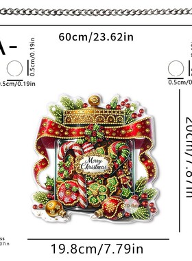 168B跨境圣诞节花园门窗彩绘花园