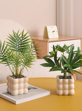仿真绿植小型盆栽摆件