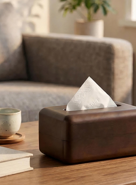 北欧轻奢风纸巾盒摆件