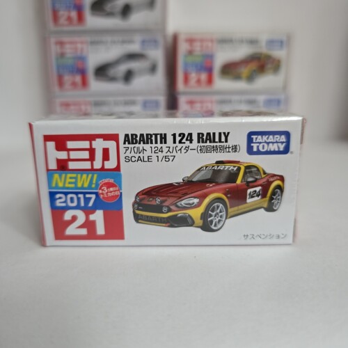 多美卡21号阿巴斯tomica 21 Abarth 124 spider - 图1