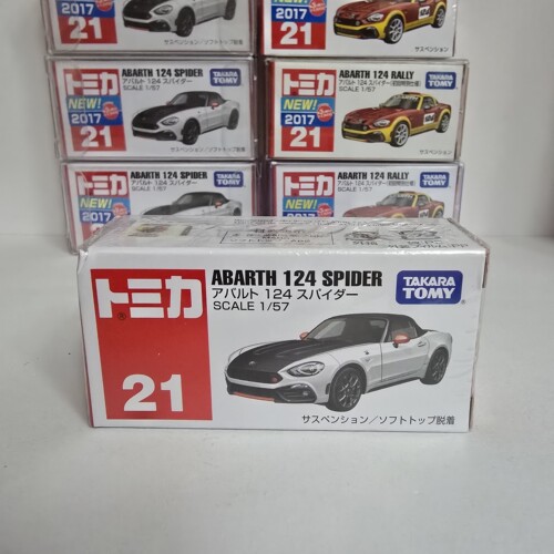 多美卡21号阿巴斯tomica 21 Abarth 124 spider - 图2