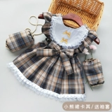 Детский фартук, водонепроницаемая юбка на девочку для раннего возраста, демисезонное термобелье для еды, в западном стиле, анти-грязь