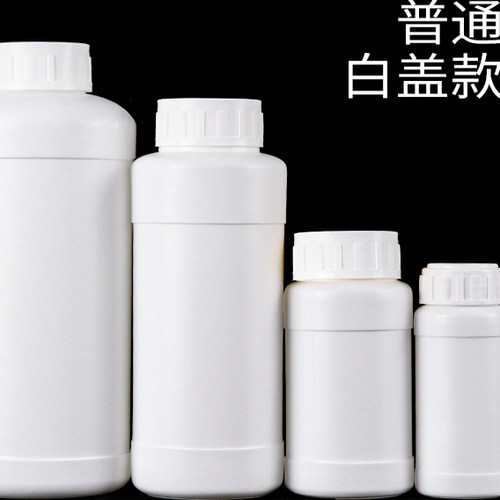 加厚塑料氟化化工试剂瓶溶剂农药分装大瓶100/250/500/1000/ml克g - 图2