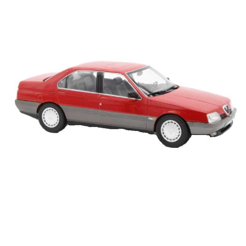 NOREV 1/18 Alfa Romeo 164 1991 Rosso合金汽车模型红色不可开门 - 图0