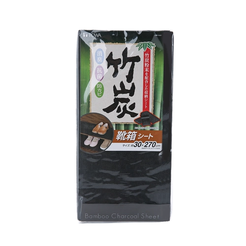 Япония импортированная шкаф для обувной шкафы Towa подушка для домашней обувной стойки бамбука для древесного угля с дезодоризирующим ящиком для бумаги водонепроницаем