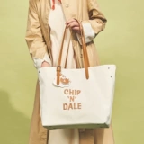 Дисней, демисезонная вместительная и большая сумка, вместительный и большой шоппер, подходит для студента