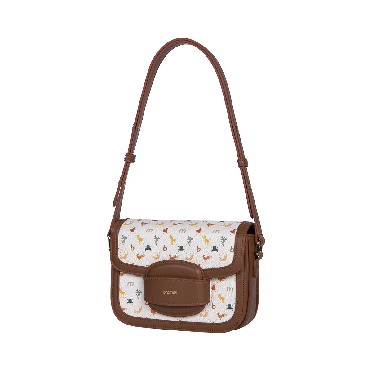 不莱玫女小众设计2020新款潮斜挎包 不莱玫女士包袋