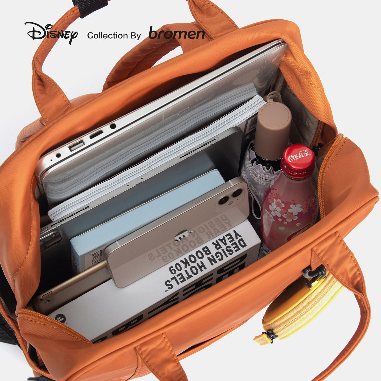 不莱玫迪士尼噗噗女大容量双肩包 不莱玫双肩背包