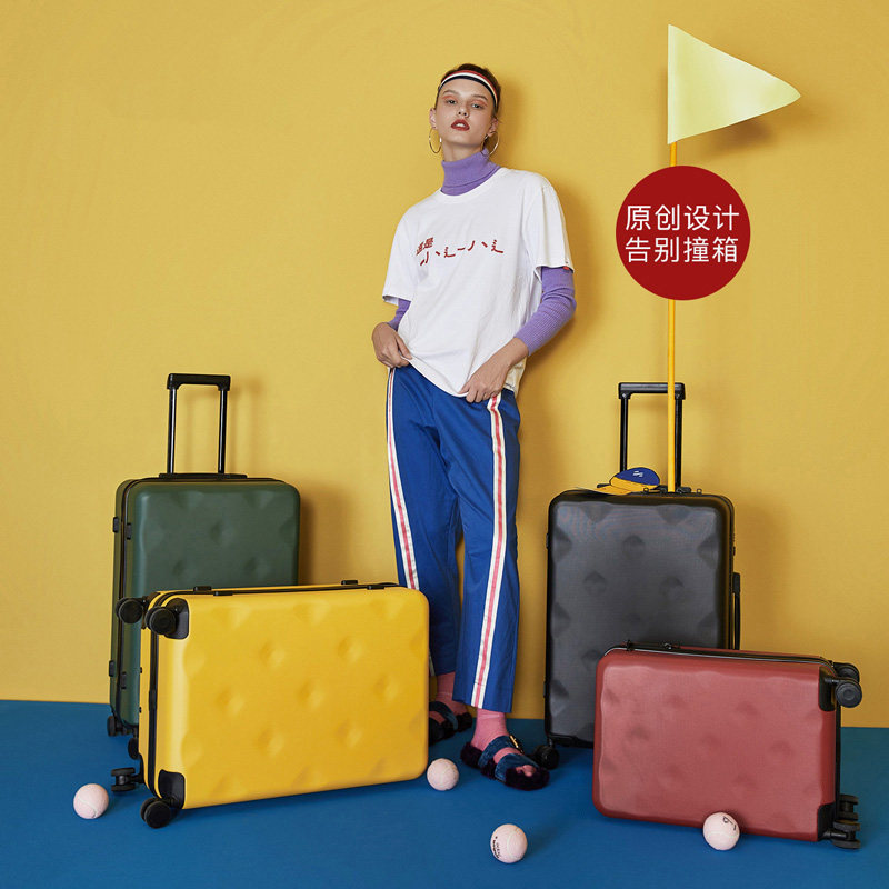 不莱玫女20寸耐用结实24拉杆箱子 不莱玫旅行箱