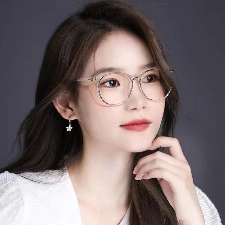 High-end wind-proof, sand-proof, flying-insect-proof, blue-ray radiation-proof cycling goggles, ultra-light, large-frame, slimming, non-prescription flat glasses