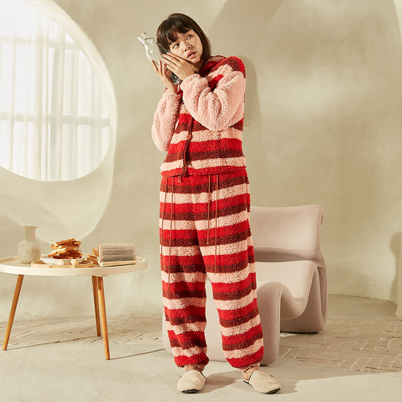 朵朵可可20秋冬新款连体装舒适睡衣 朵朵可可睡衣/家居服套装