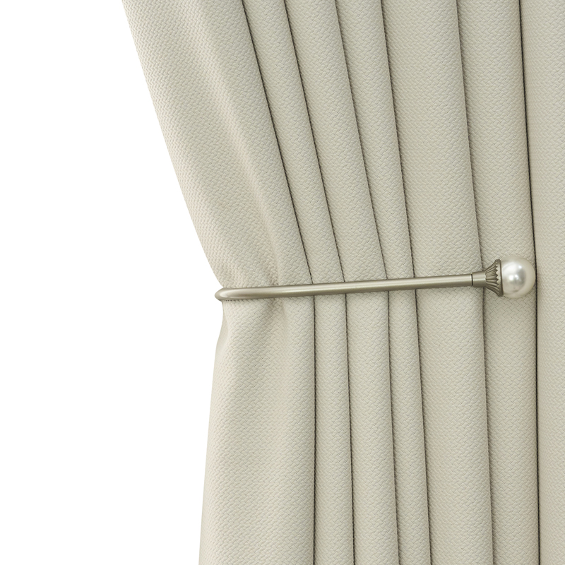 简约免打孔U型折叠窗帘挂钩可调节墙钩客厅卧室加长装饰壁钩一对 - 图3