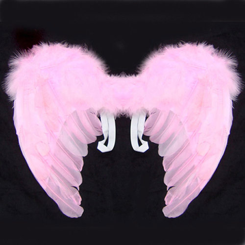 依依小天使 婚庆翅膀花童天使翅膀天使装扮儿童天使道具白色翅膀 - 图1