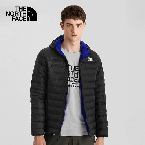 К северу от пухлой куртки к северу от пухлой куртки, открытый капюшон 700 пуха с бархатной курткой серого гуса 4ng3