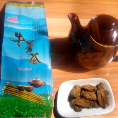 黄金牛蒡茶正品特级山东苍山野生牛膀功效牛旁茶包邮快手同款牛棒 虎窝淘