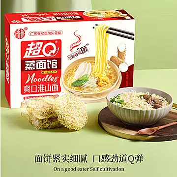 超Q淮山面山药面礼盒整箱素食非油炸方便面[20元优惠券]-寻折猪