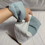 Сумка на запястье, сумка через плечо, льняная сумка для отдыха, французский стиль