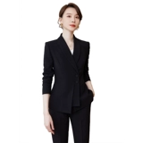 诗璐雅 Демисезонный пиджак классического кроя, классический костюм, дизайнерский комплект, тренд сезона, облегающий крой