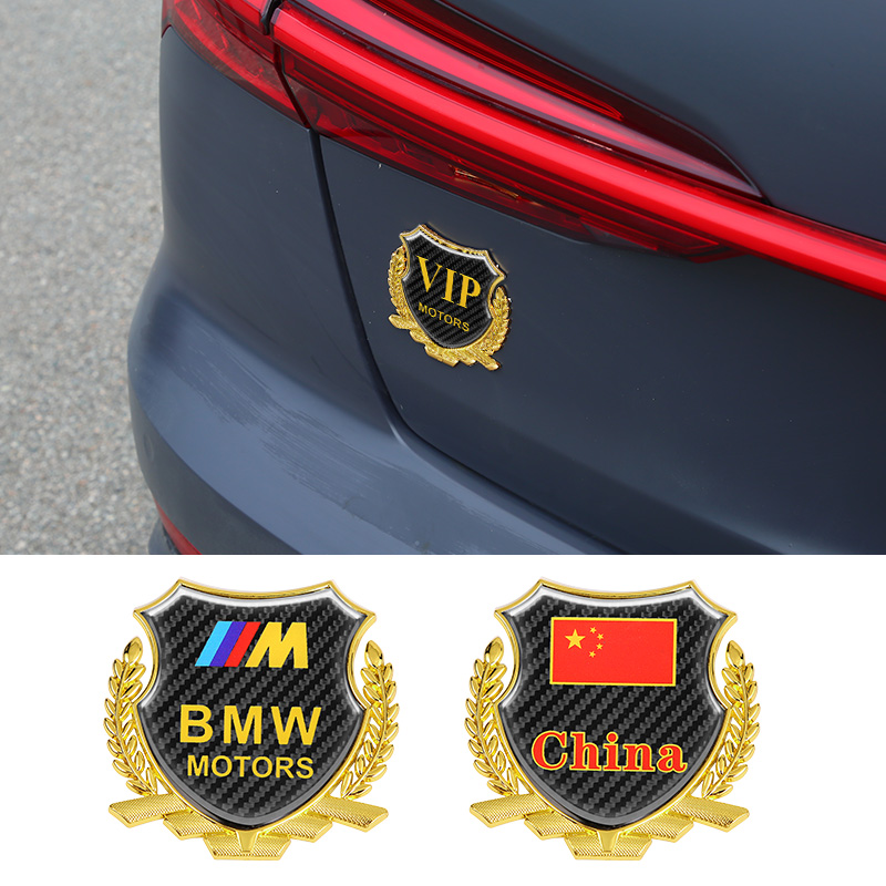 广汽适用GS4GS5GS3GS8GM6GM8碳纤麦穗标志侧标划痕车身金属车标贴 - 图0