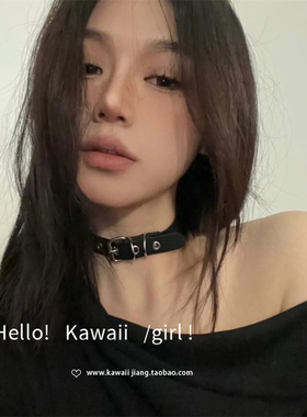 暗黑系朋克choker项圈项链锁骨链