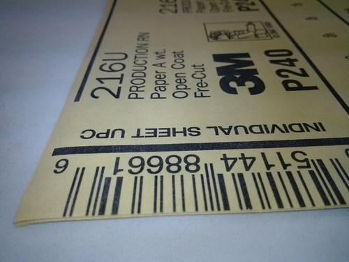 3M 216U干磨砂纸黄色沙砾 木工制品/座椅板凳 手磨粗干砂底漆打磨 - 图3