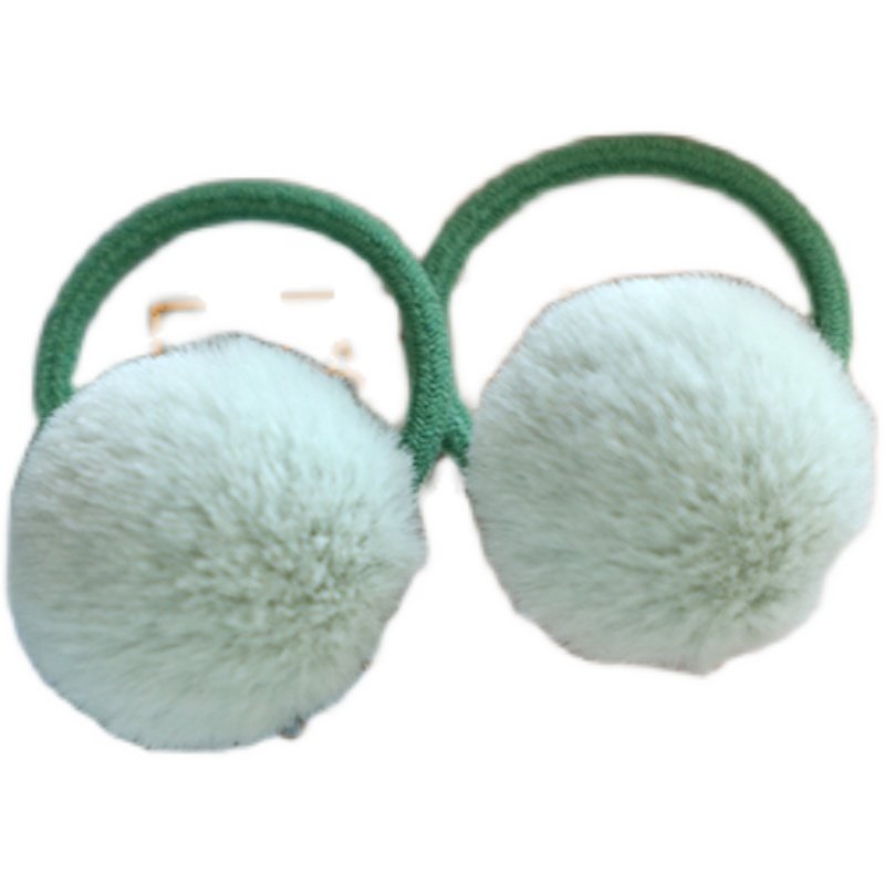 韩版可爱毛球宝宝皮筋女童发圈公主头花不伤发幼儿发绳儿童发饰品,淘宝优惠券,粉丝福利购,淘宝优惠卷