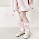 Princess socks ເດັກຍິງ socks ດູໃບໄມ້ລົ່ນເດັກຍິງ calf socks