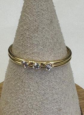 美国14K包金注金戒指1.2mm