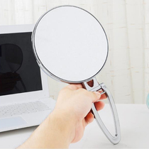 Double Sided Makeup Mirror HD Handheld Desktop Mirror Student Dorm Desktop Portable Comb Dresser Beauty Salon