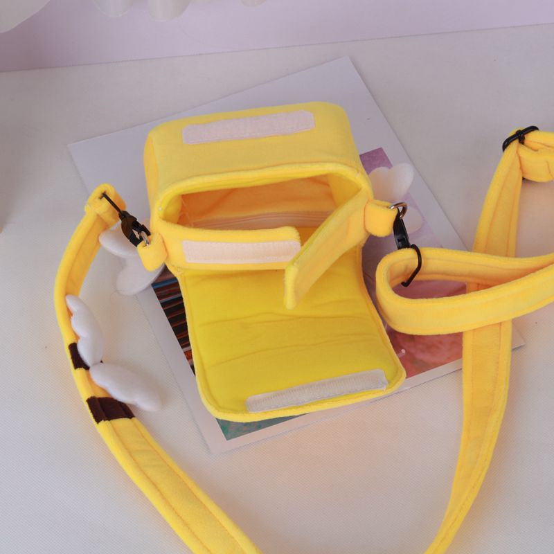 可爱数码相机包g7x3卡片机包保护套索尼 zv1相机包卡通斜跨蜜蜂包 - 图2