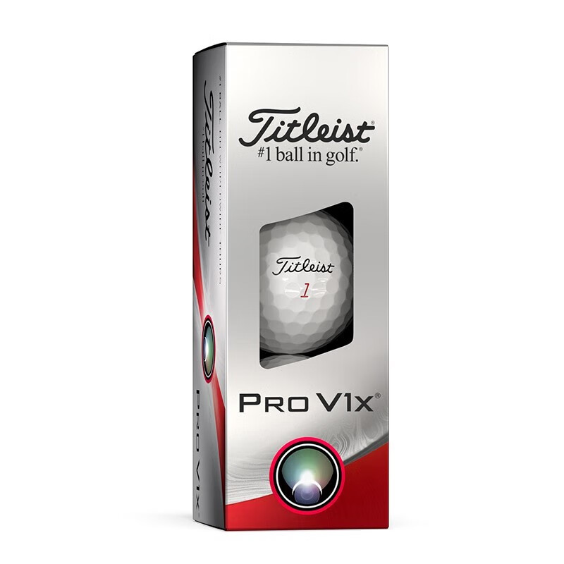 Titleist高尔夫球Prov1v1x泰特利斯远距离三四层下场比赛新球LOGO - 图2