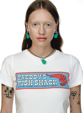 TysGrocery 23 PRAY 爱心宝石大眼葫芦项链【胡先煦同款】