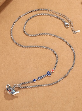 把壶如意手工吊坠项链