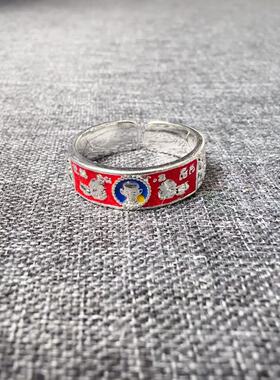 泰国佛牌龙婆瑞戒指男女高级感