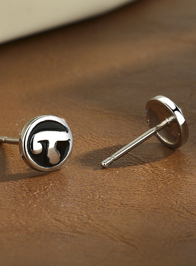 佛牌阿赞纳摩耳钉男女时尚百搭