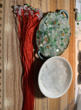 许公子翡翠A货有钱花手绳