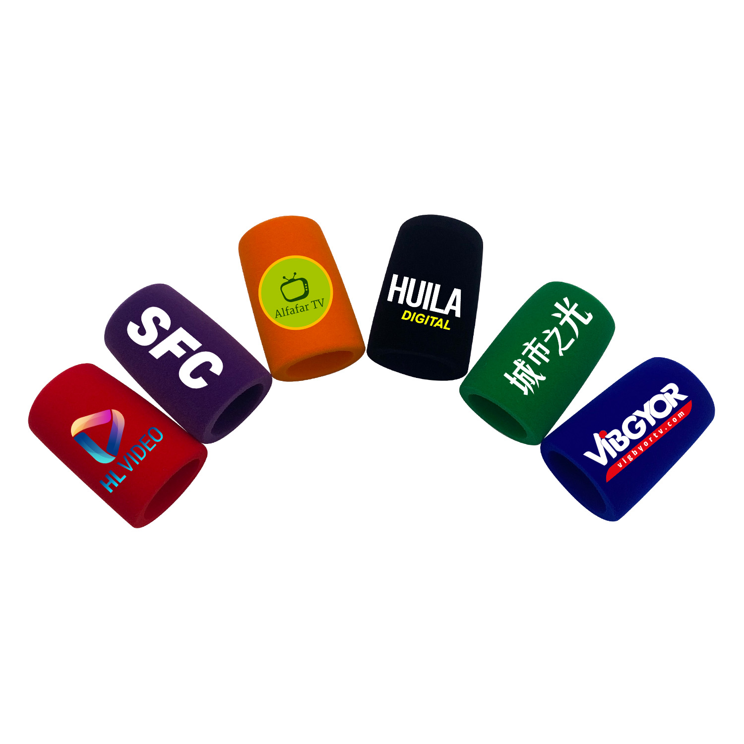 舒尔SHURESM7B A SM7 Schoeps797话筒海绵套定制LOGO咪罩套防风罩 - 图3