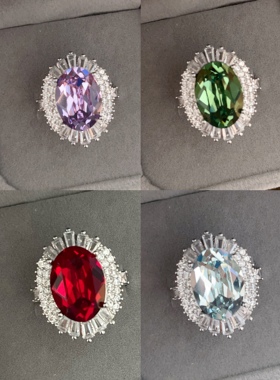 定制开口施家戒指歪心公主男女